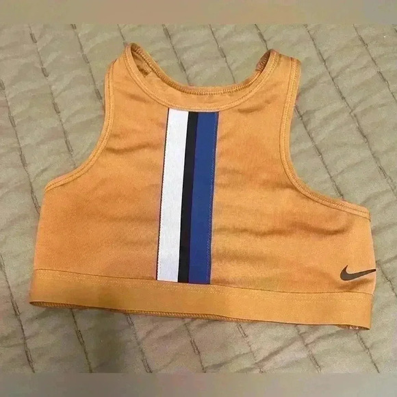 Nike dri fit bronze sports bra size xsmall - Picture 2 of 5